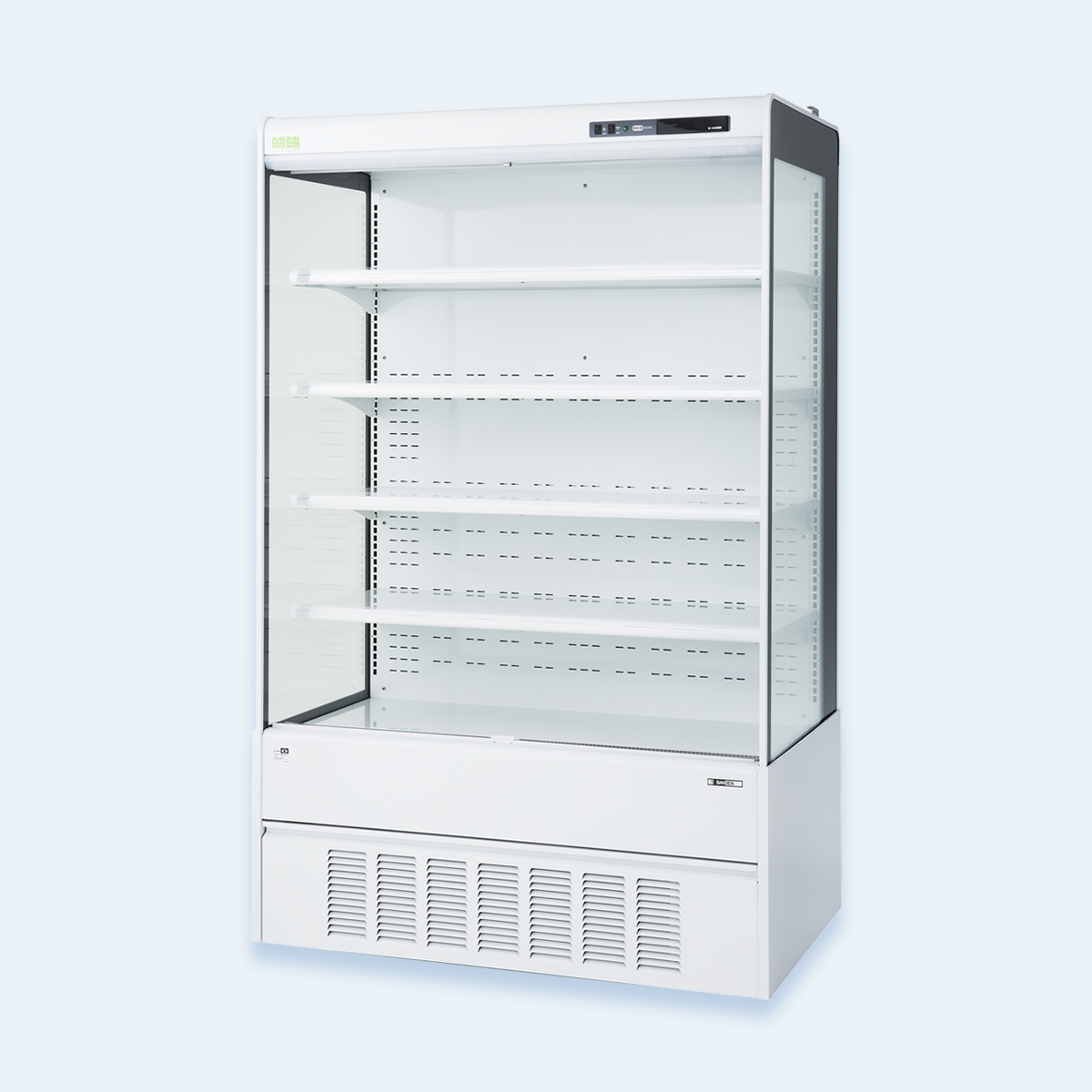 多段オープンショーケース