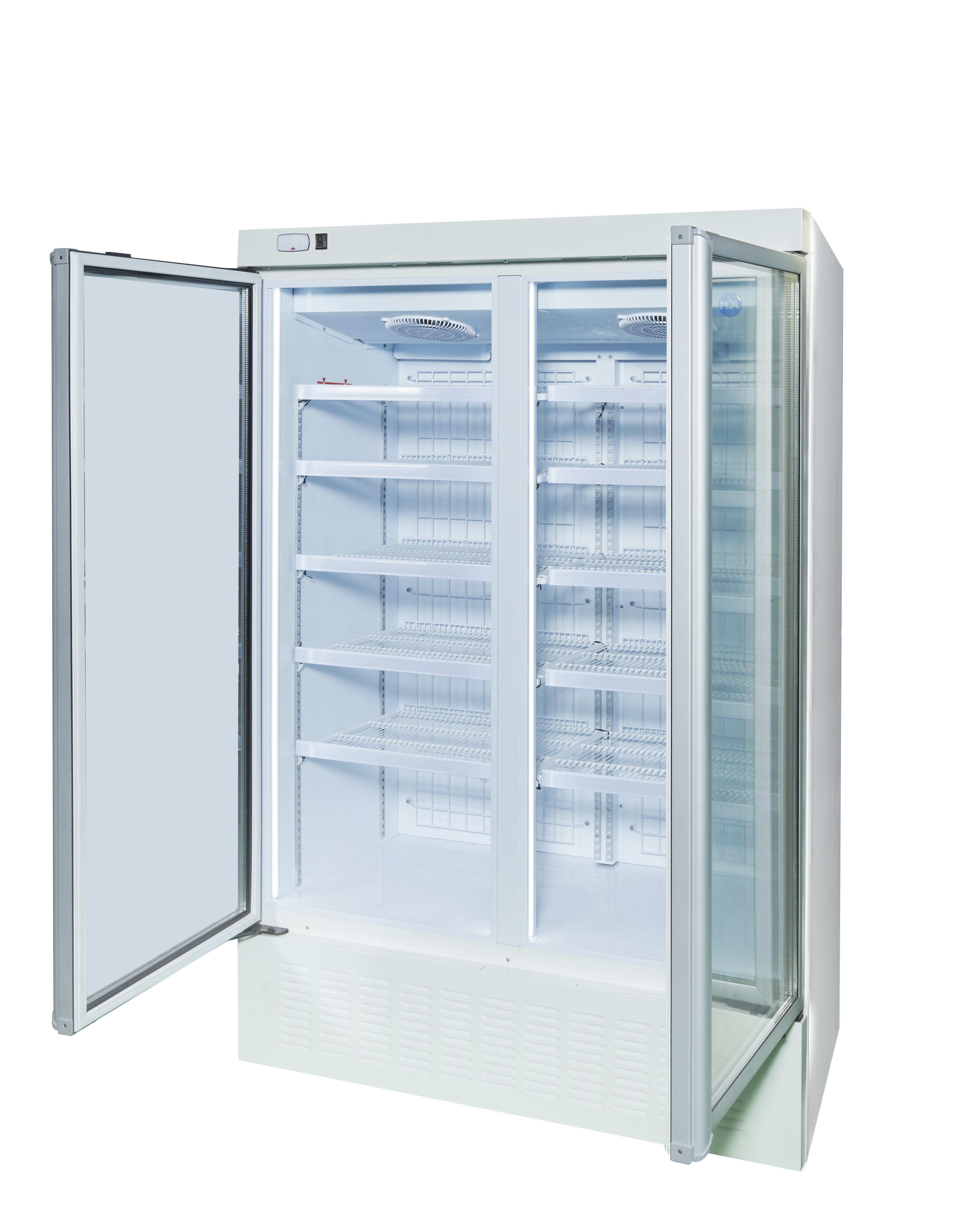 【ノンフロン助成金対象】JCMCS-690H タテ型冷凍ショーケース2枚扉/幅1310×奥行750×高さ1930mm