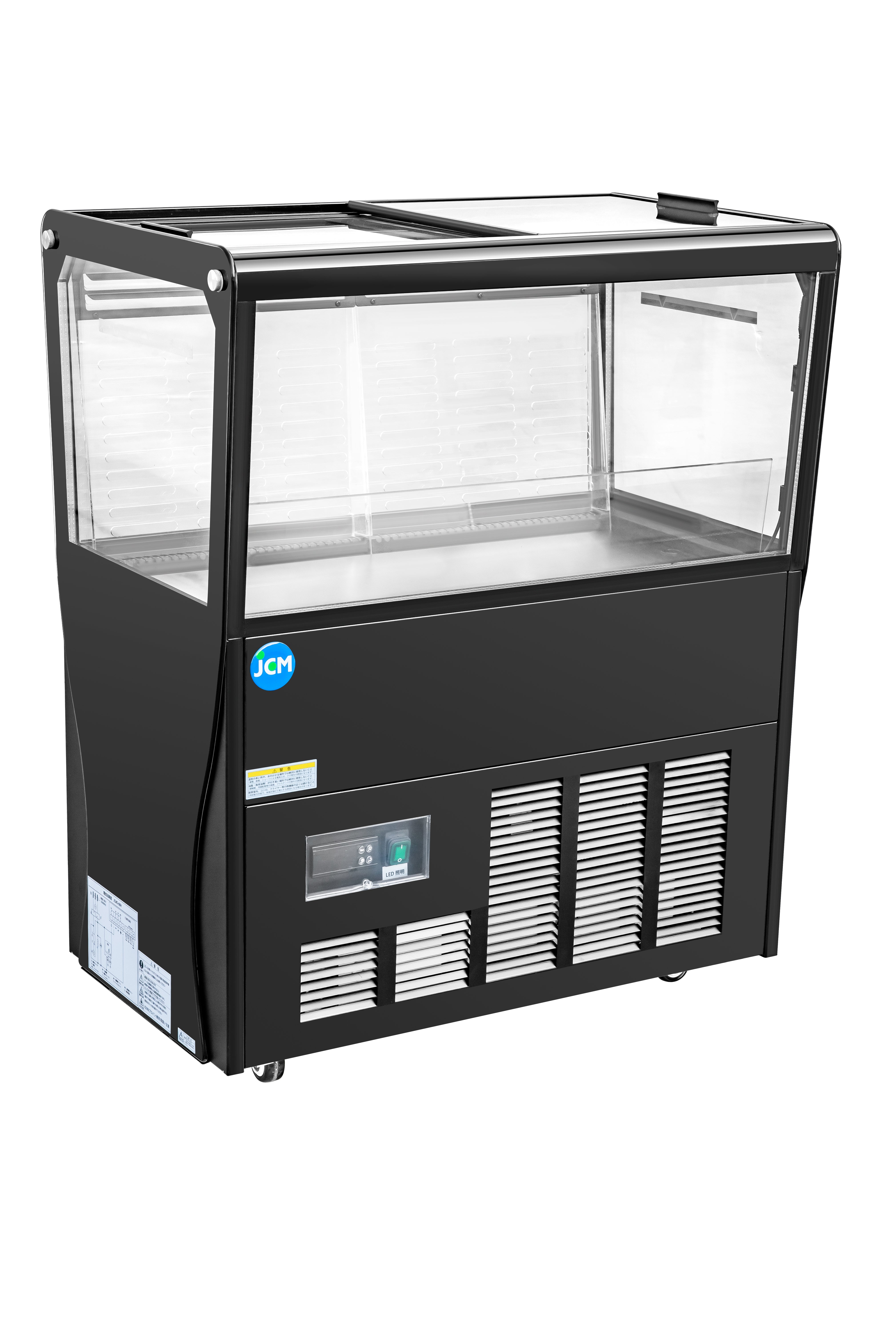 【ノンフロン助成金対象】JCMS-68H 2℃~20℃ 催事用冷蔵ショーケース/幅730×奥行450×高さ898mm