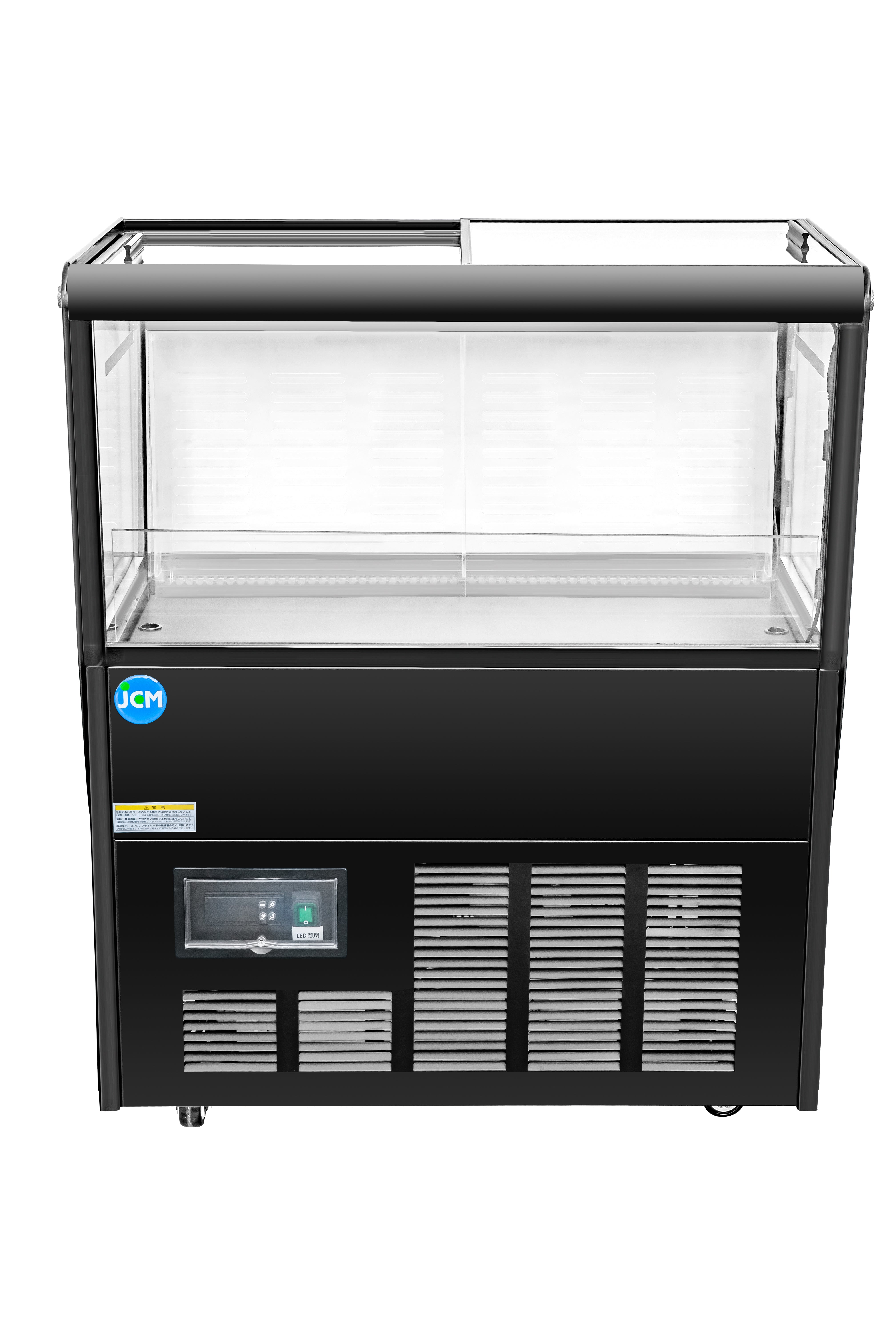 【ノンフロン助成金対象】JCMS-68H 2℃~20℃ 催事用冷蔵ショーケース/幅730×奥行450×高さ898mm