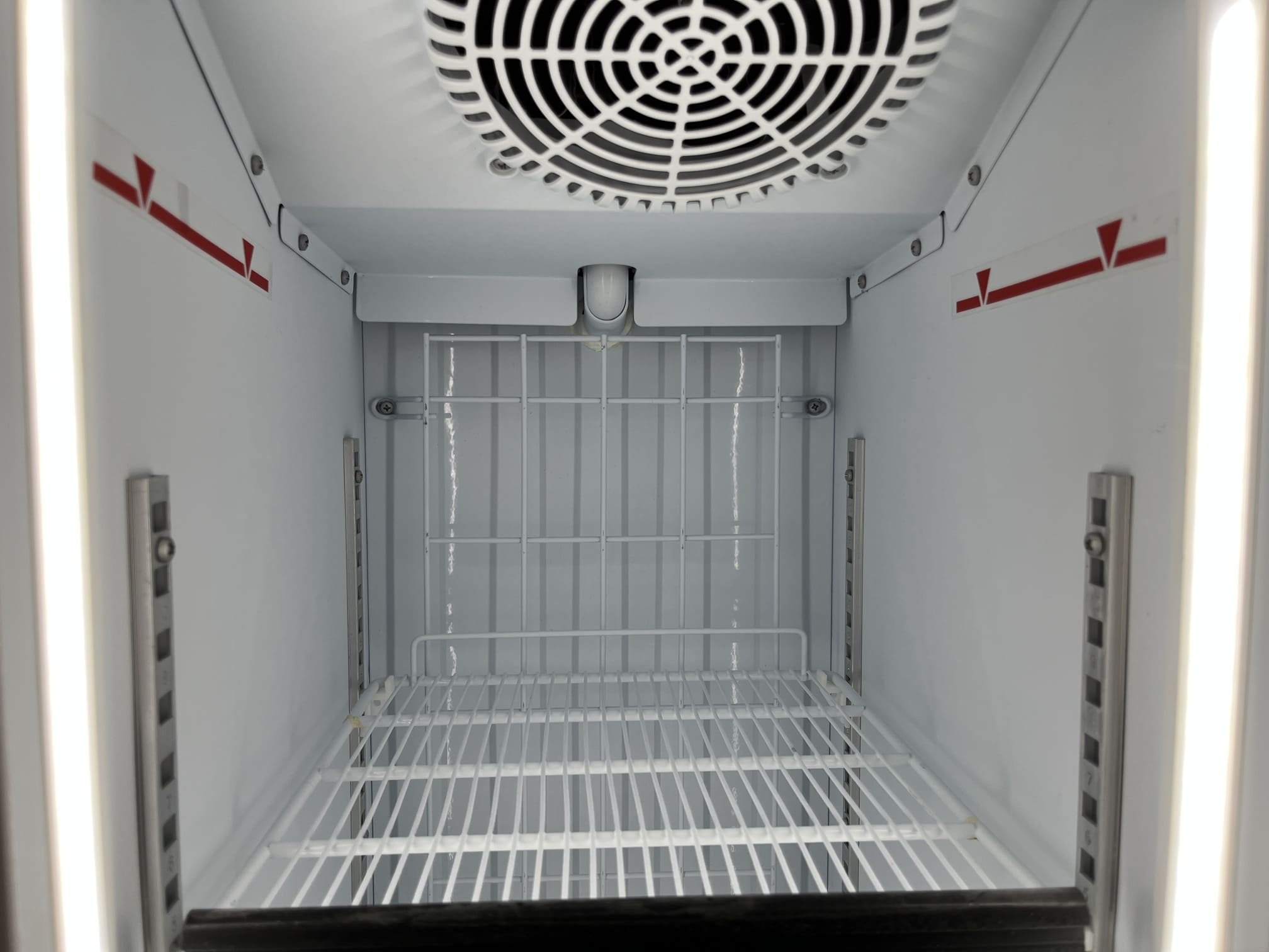 【ノンフロン助成金対象】RITCS-133H タテ型冷凍ショーケース/幅406×奥行583×高さ1888mm