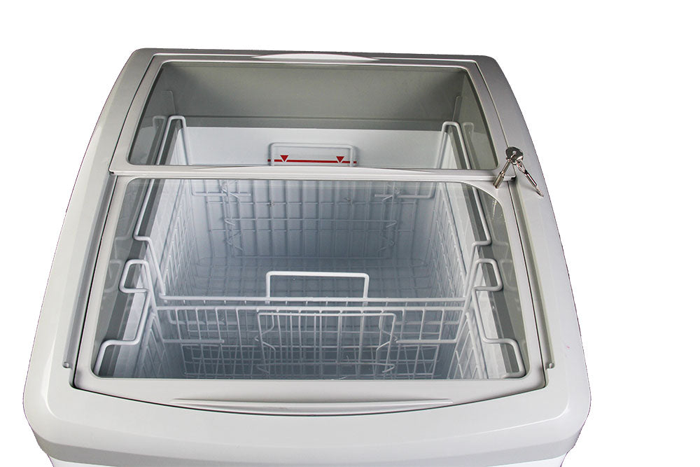 【ノンフロン助成金対象】JCMCS-100 冷凍ショーケース/幅624×奥行705×高さ850mm