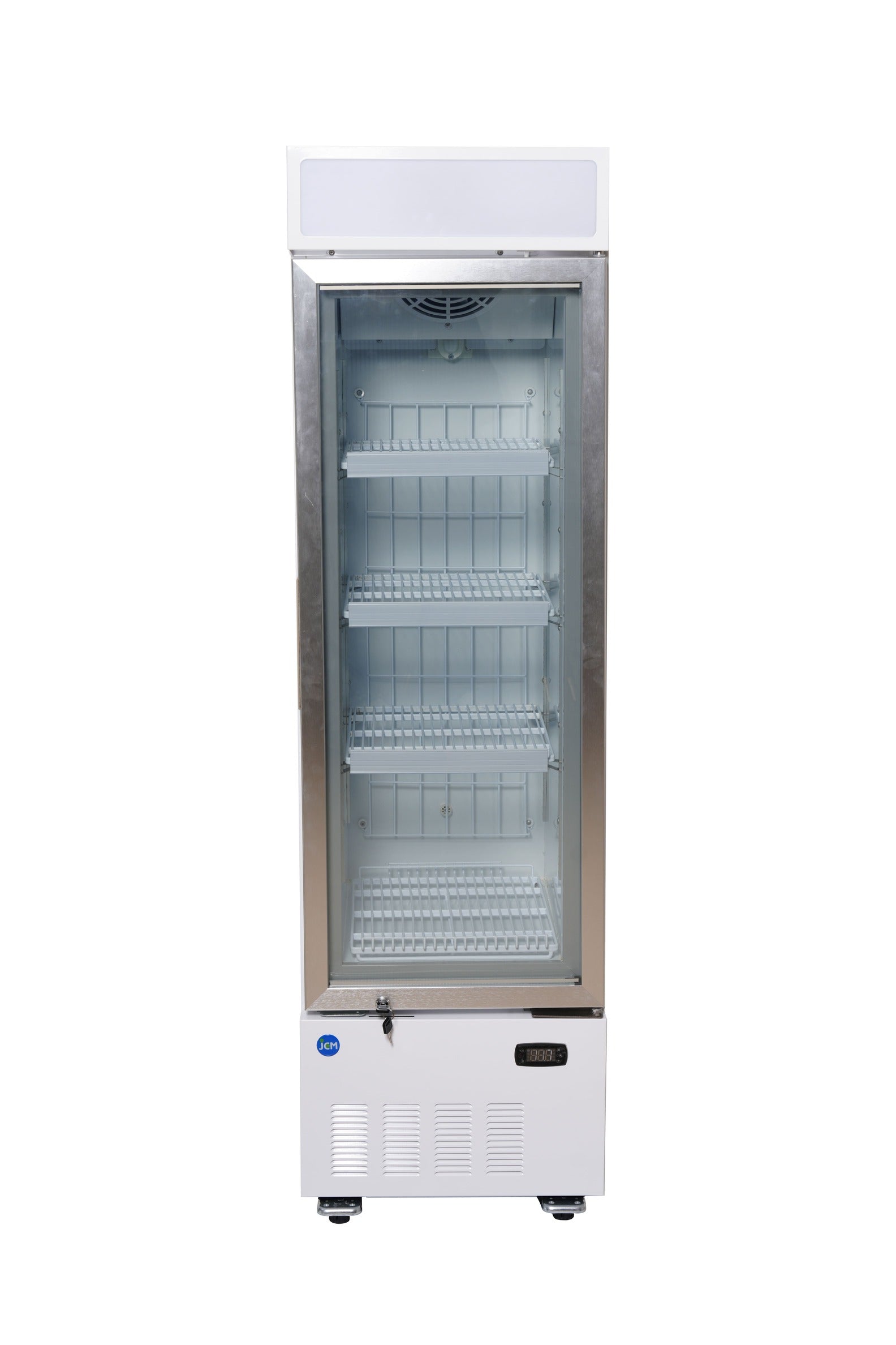 【ノンフロン助成金対象】JCMCS-160H タテ型冷凍ショーケース/幅470×奥行645×高さ1650mm