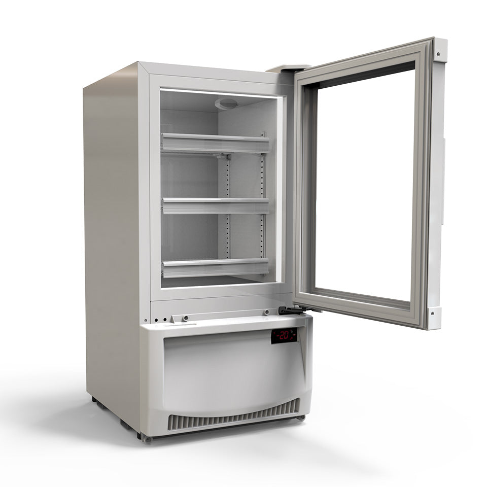 【ノンフロン助成金対象】JCMCS-41H 卓上型冷凍ショーケース/幅406×奥行481×高さ831mm