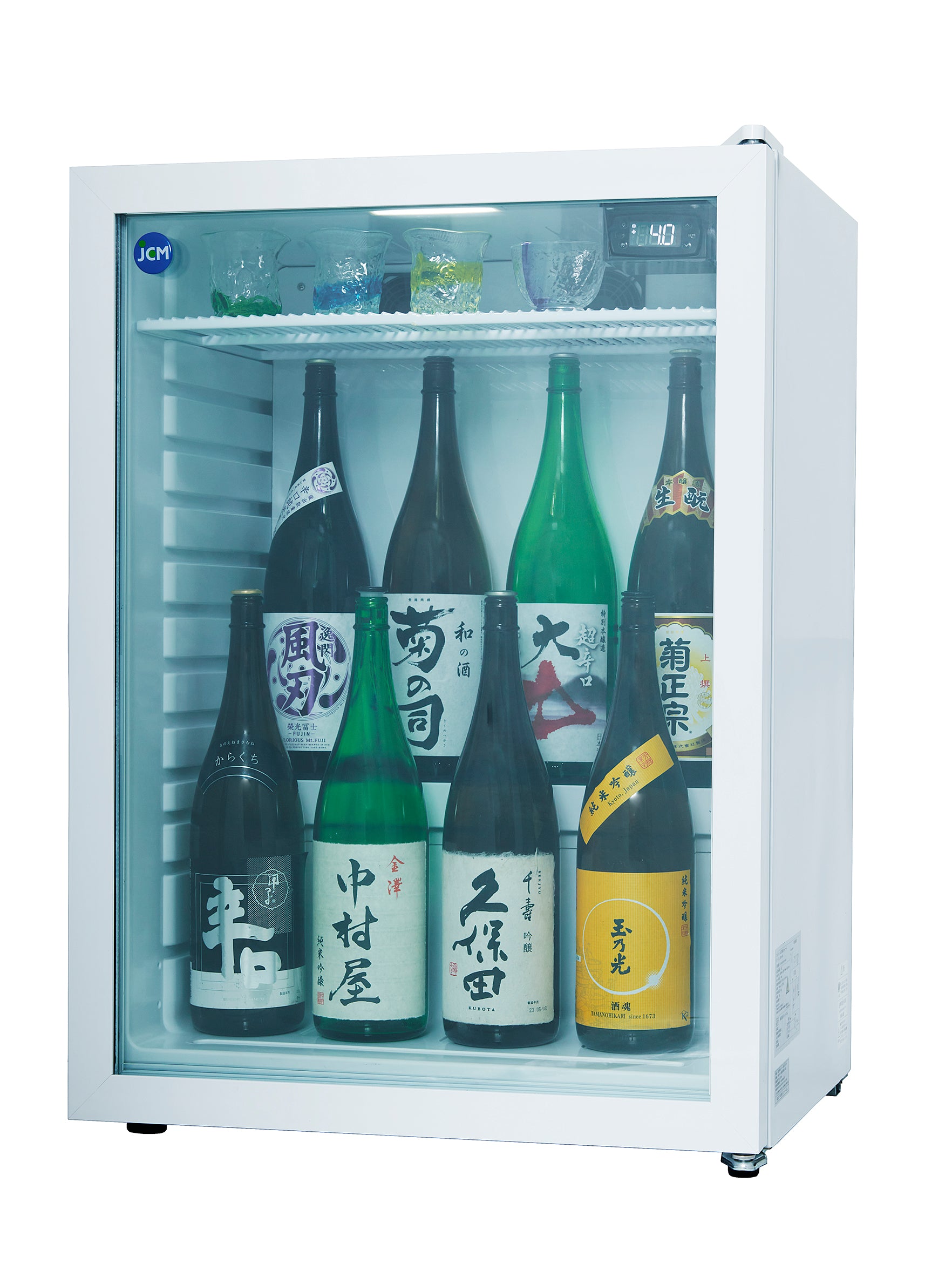 【ノンフロン助成金対象】JCMS-126 -6℃~10℃ 卓上型冷蔵ショーケース/幅600×奥行520×高さ851mm