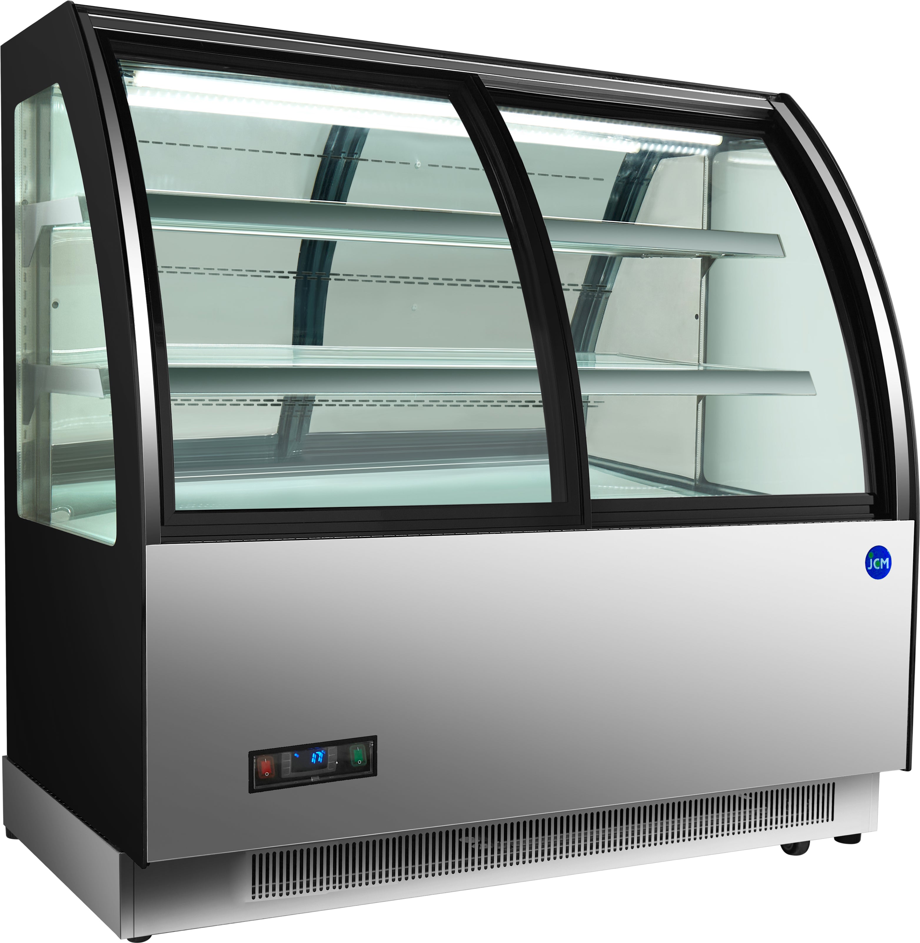 【ノンフロン助成金対象】JCMS-197TF 対面冷蔵ショーケース【前引き戸】/幅1215×奥行680×高さ1215mm