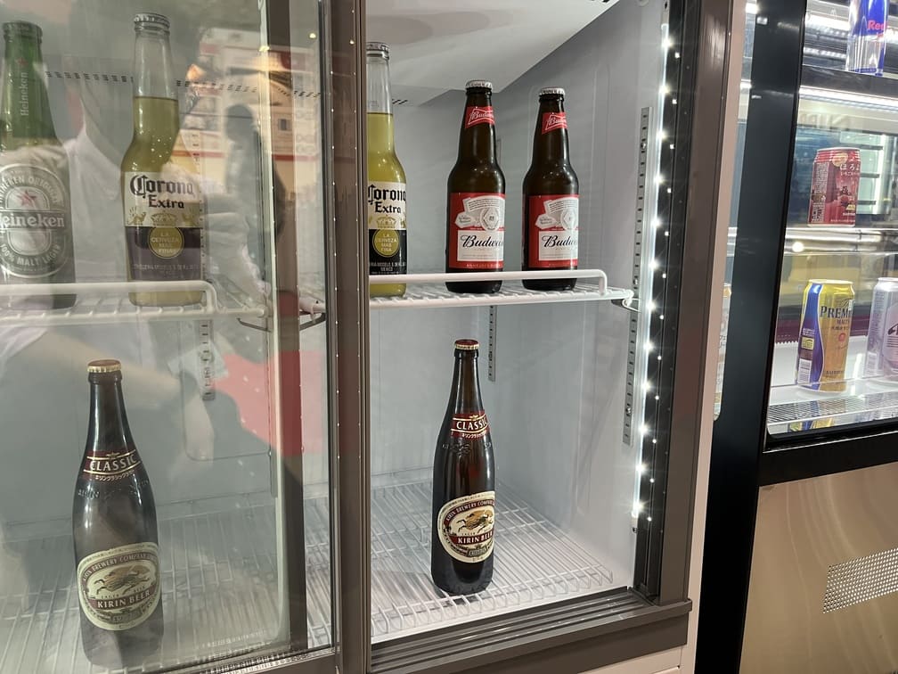 【ノンフロン助成金対象】JCMS-245B 箱型冷蔵ショーケース/ビールショーケース キュービック 幅900×奥行550×高さ1100mm