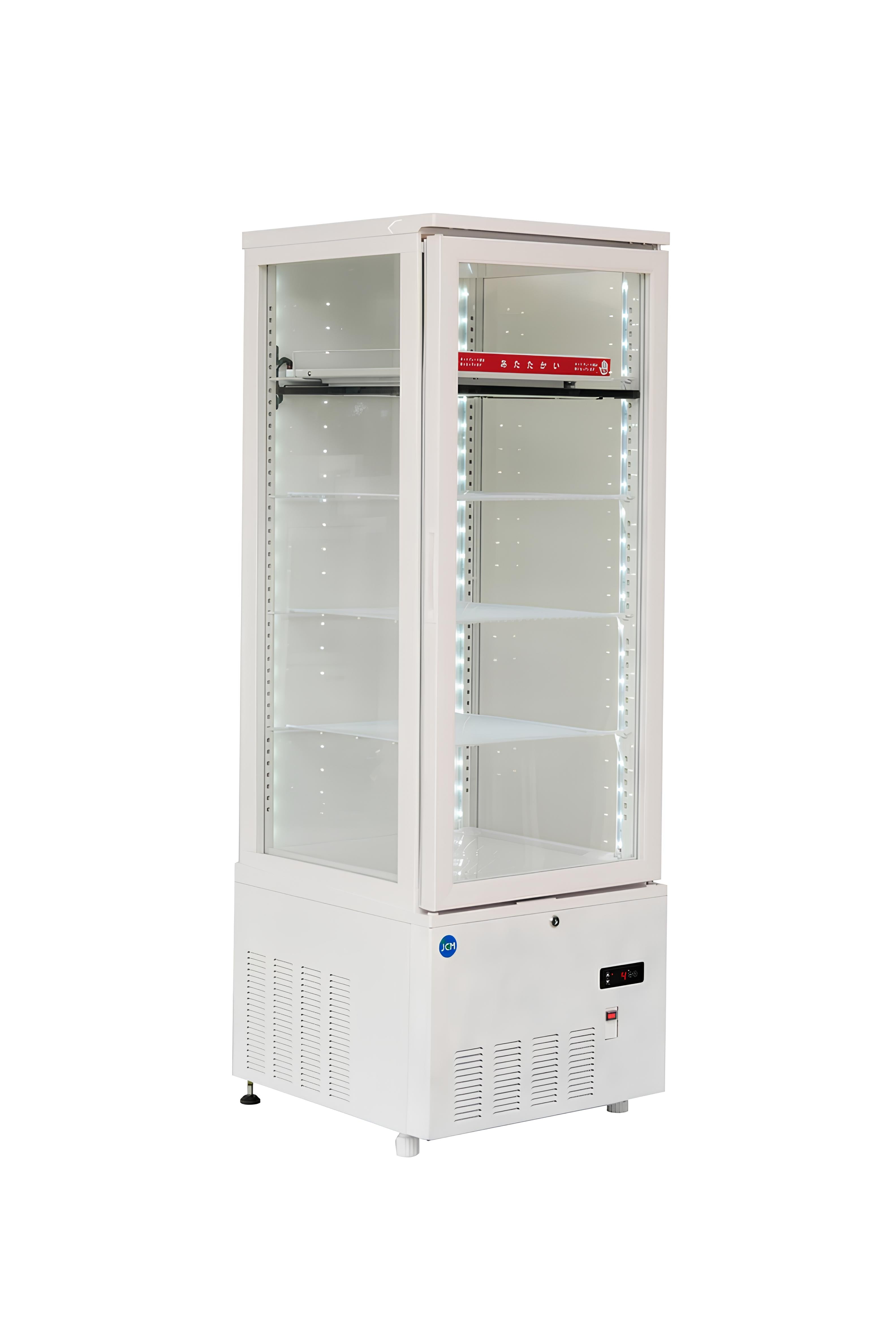 【ノンフロン助成金対象】JCMSHC-215 ホット&コールド(H&C)冷蔵ショーケース/幅515×奥行553×高さ1500mm
