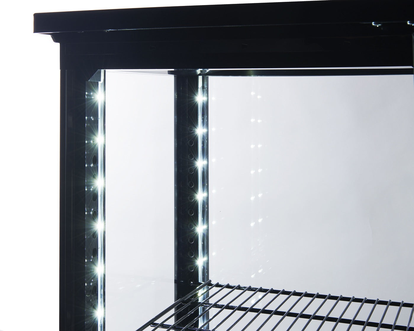 【ノンフロン助成金対象】RITS-240 4面ガラス冷蔵ショーケース/幅515×奥行553×高さ1600mm