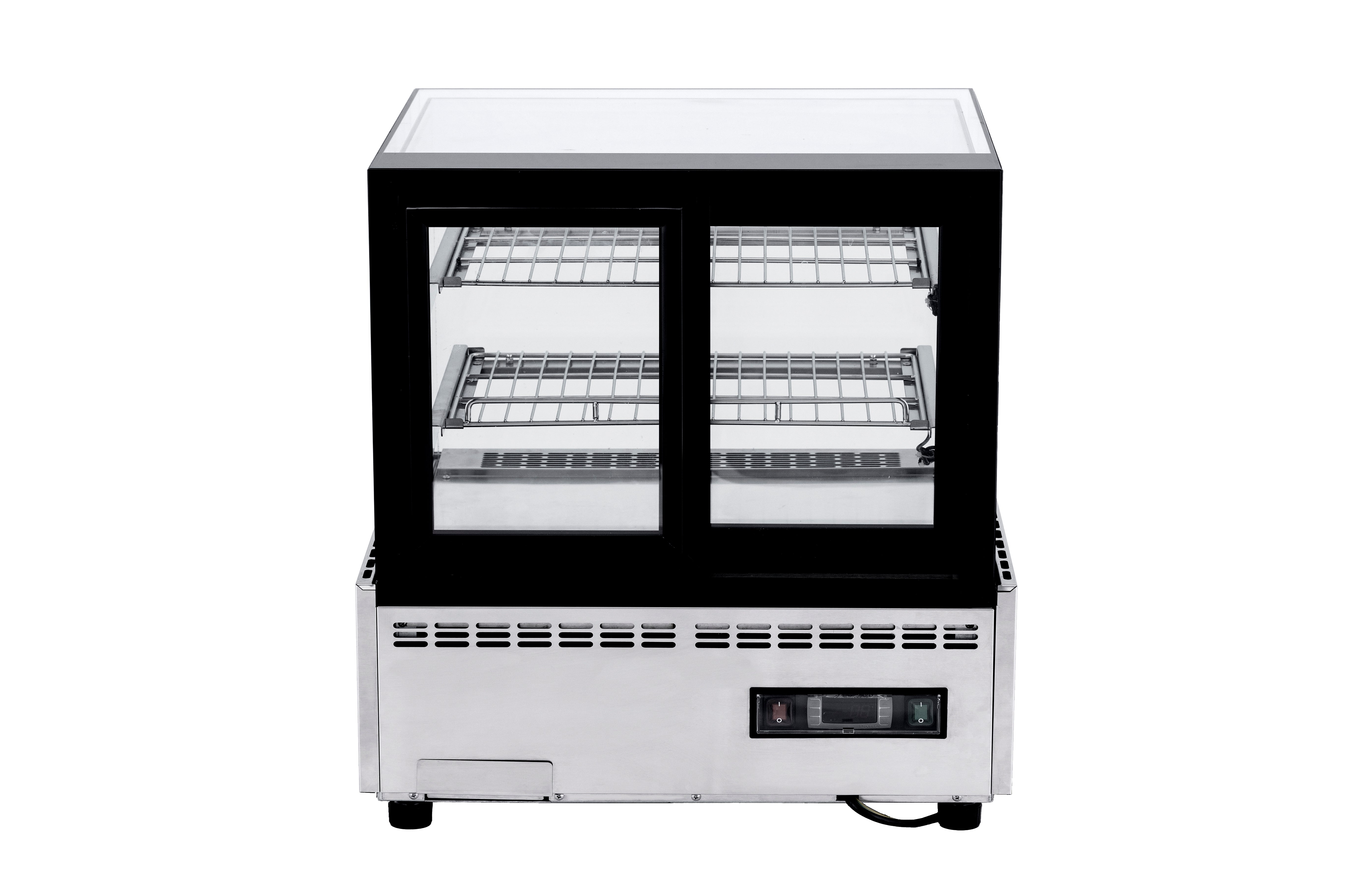 ノンフロン助成金対象】JCMS-58T 1℃～5℃ 卓上型対面冷蔵ショーケース[