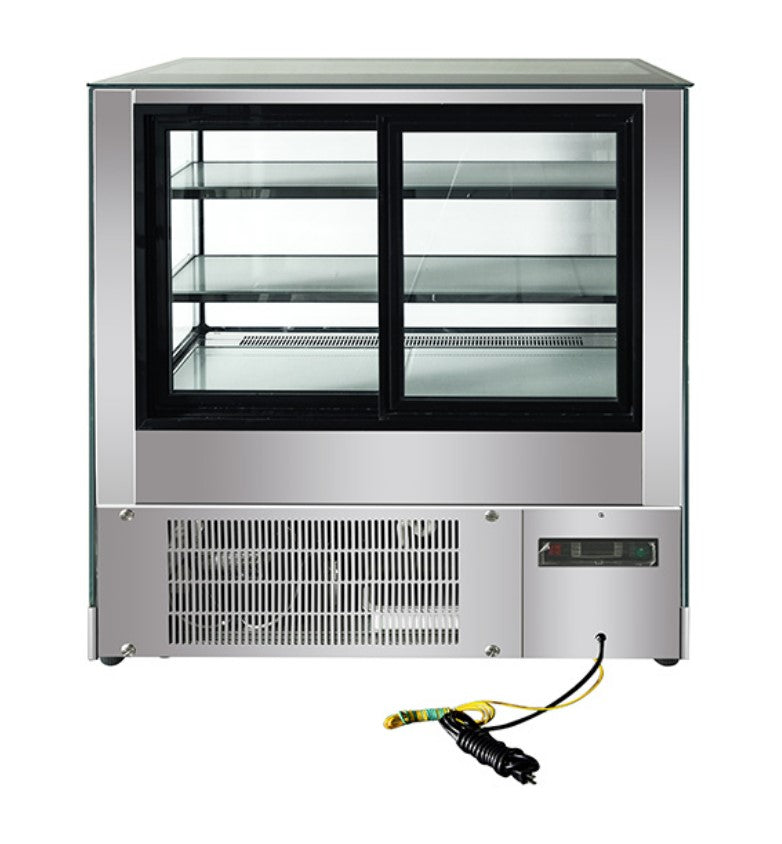 ノンフロン助成金対象】RITS-257T 対面冷蔵ショーケース／幅1500×奥行680×
